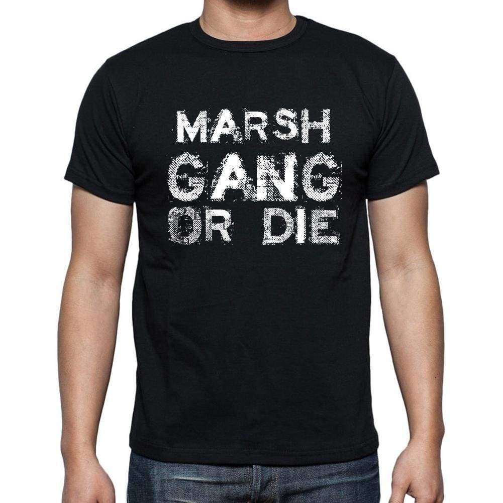 Marsh Family Gang Tshirt Mens Tshirt Black Tshirt Gift T-Shirt 00033 - Black / S - Casual