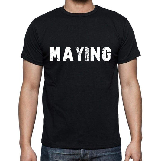 Maying Mens Short Sleeve Round Neck T-Shirt 00004 - Casual