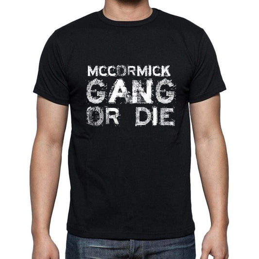 Mccormick Family Gang Tshirt Mens Tshirt Black Tshirt Gift T-Shirt 00033 - Black / S - Casual