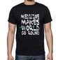 Medicine World Goes Round Mens Short Sleeve Round Neck T-Shirt 00082 - Black / S - Casual