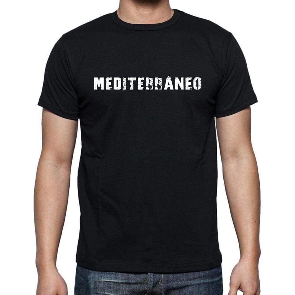 Mediterrneo Mens Short Sleeve Round Neck T-Shirt - Casual