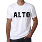 Mens Tee Shirt Vintage T Shirt Alto X-Small White 00560 - White / Xs - Casual