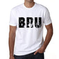 Mens Tee Shirt Vintage T Shirt Bru X-Small White 00559 - White / Xs - Casual