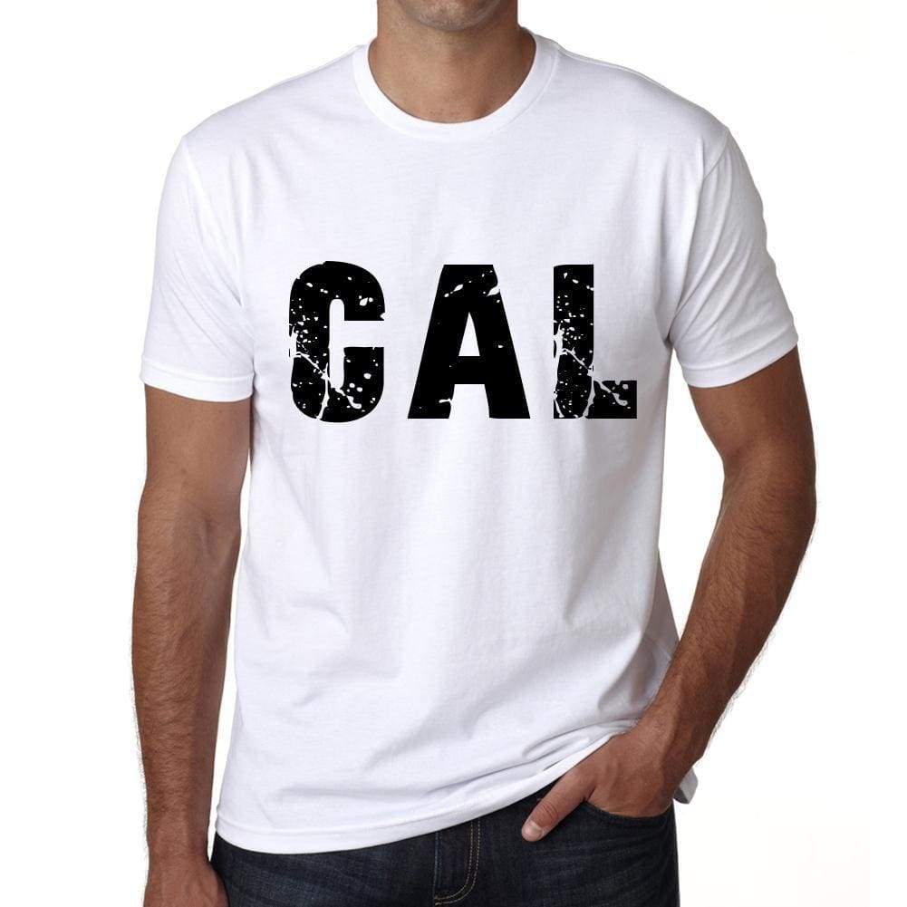 Mens Tee Shirt Vintage T Shirt Cal X-Small White 00559 - White / Xs - Casual
