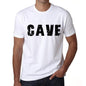 Mens Tee Shirt Vintage T Shirt Cave X-Small White 00560 - White / Xs - Casual