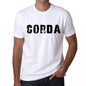 Mens Tee Shirt Vintage T Shirt Corda X-Small White 00561 - White / Xs - Casual