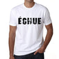 Mens Tee Shirt Vintage T Shirt Échue X-Small White 00561 - White / Xs - Casual