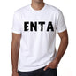Mens Tee Shirt Vintage T Shirt Enta X-Small White 00560 - White / Xs - Casual