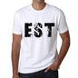 Mens Tee Shirt Vintage T Shirt Est X-Small White 00559 - White / Xs - Casual