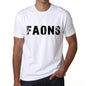 Mens Tee Shirt Vintage T Shirt Faons X-Small White 00561 - White / Xs - Casual