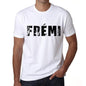 Mens Tee Shirt Vintage T Shirt Frémi X-Small White 00561 - White / Xs - Casual
