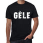 Mens Tee Shirt Vintage T Shirt Gèle X-Small Black 00557 - Black / Xs - Casual