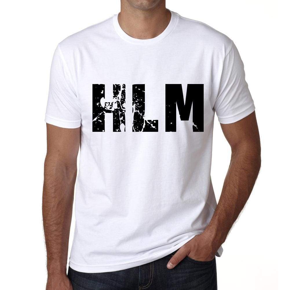 Mens Tee Shirt Vintage T Shirt Hlm X-Small White 00559 - White / Xs - Casual