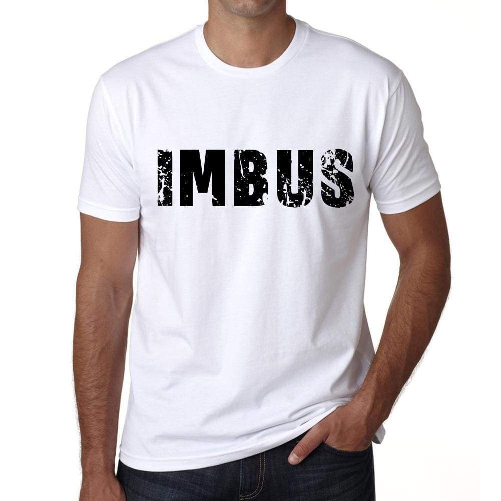 Mens Tee Shirt Vintage T Shirt Imbus X-Small White 00561 - White / Xs - Casual