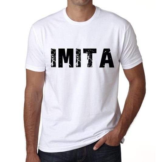 Mens Tee Shirt Vintage T Shirt Imita X-Small White 00561 - White / Xs - Casual