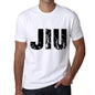 Mens Tee Shirt Vintage T Shirt Jiu X-Small White 00559 - White / Xs - Casual