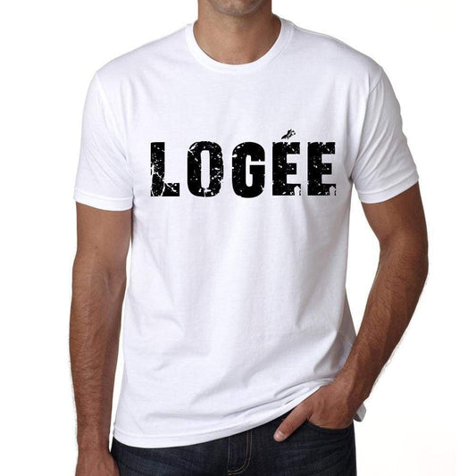 Mens Tee Shirt Vintage T Shirt Logèe X-Small White 00561 - White / Xs - Casual
