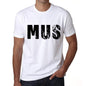 Mens Tee Shirt Vintage T Shirt Mus X-Small White 00559 - White / Xs - Casual