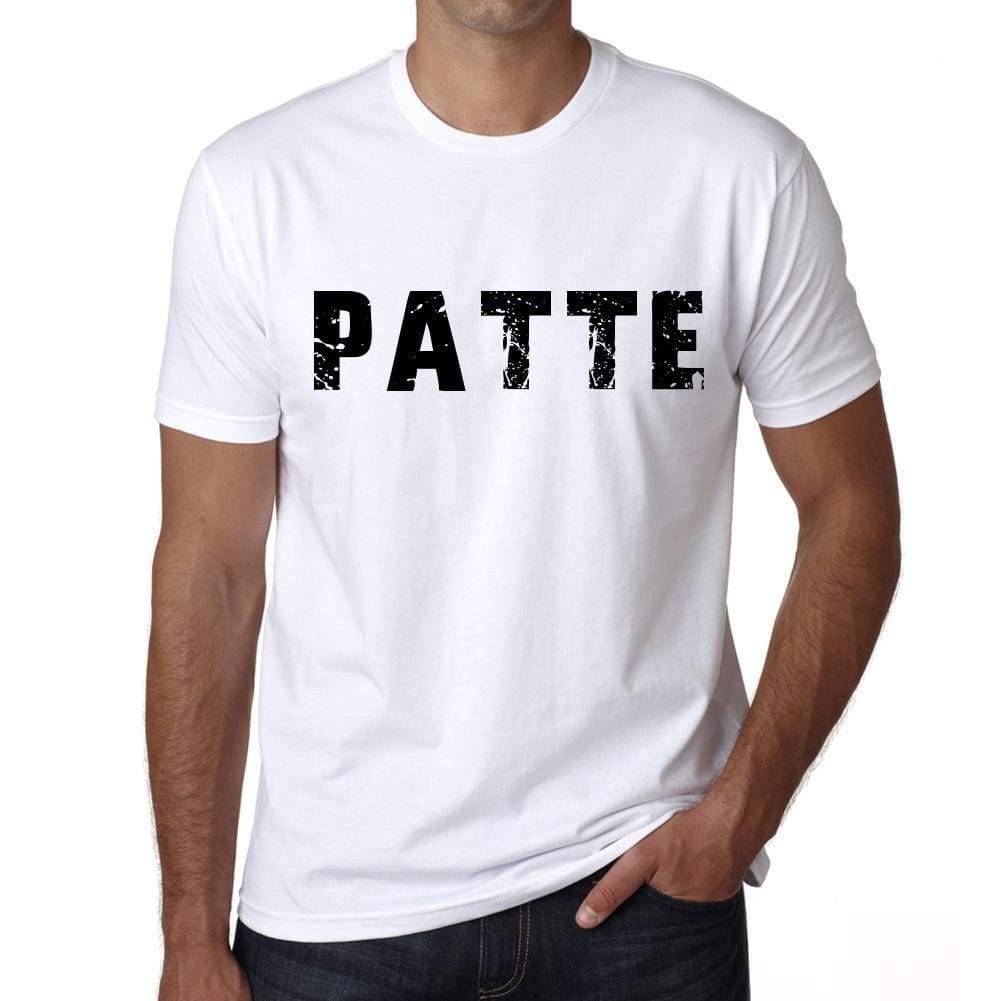 <span>Men's</span> Tee Shirt Vintage T shirt Patte X-Small White - ULTRABASIC