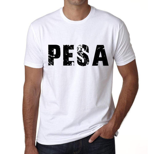 Mens Tee Shirt Vintage T Shirt Pesa X-Small White 00560 - White / Xs - Casual