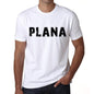 Mens Tee Shirt Vintage T Shirt Plana X-Small White - White / Xs - Casual