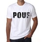 Mens Tee Shirt Vintage T Shirt Pouf X-Small White 00560 - White / Xs - Casual