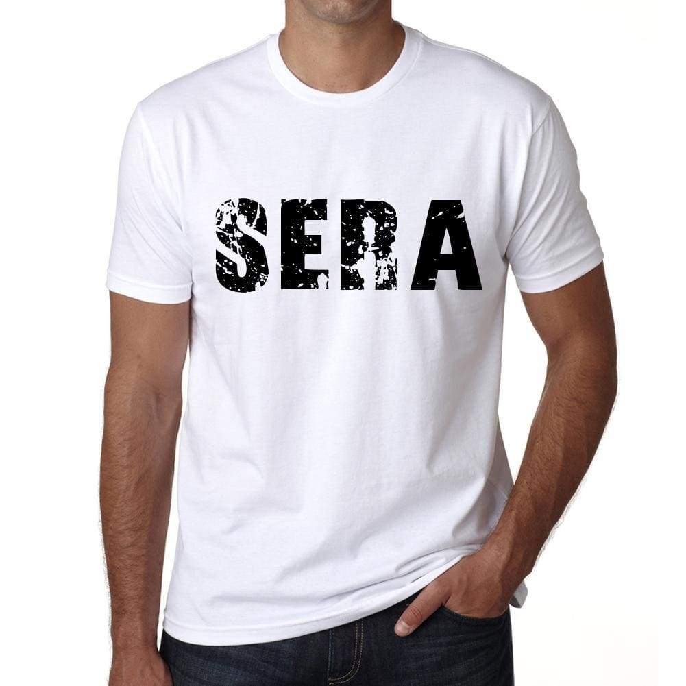 Mens Tee Shirt Vintage T Shirt Sera X-Small White 00560 - White / Xs - Casual