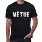 Mens Tee Shirt Vintage T Shirt Vêtue X-Small Black 00558 - Black / Xs - Casual
