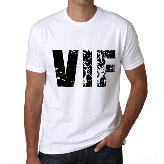 Mens Tee Shirt Vintage T Shirt Vif X-Small White 00559 - White / Xs - Casual