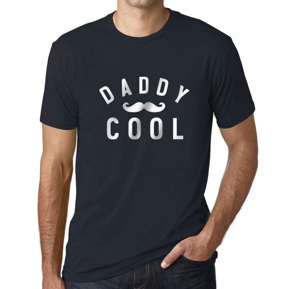 Mens Vintage Tee Shirt Graphic T Shirt Daddy Cool Navy - Navy / Xs / Cotton - T-Shirt