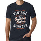 Mens Vintage Tee Shirt Graphic T Shirt Genuine Riders 1971 Navy - Navy / Xs / Cotton - T-Shirt