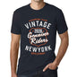 Mens Vintage Tee Shirt Graphic T Shirt Genuine Riders 2028 Navy - Navy / Xs / Cotton - T-Shirt