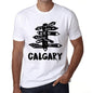 Mens Vintage Tee Shirt Graphic T Shirt Time For New Advantures Calgary White - White / Xs / Cotton - T-Shirt