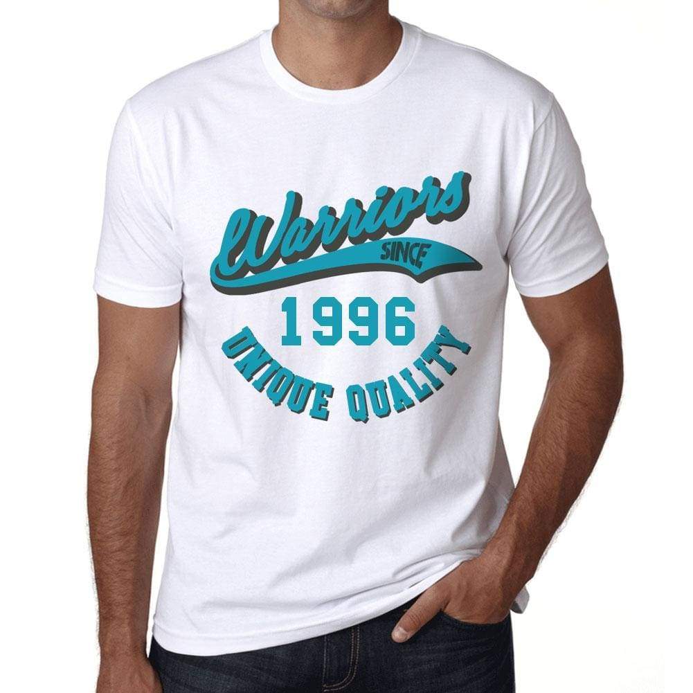 Mens Vintage Tee Shirt Graphic T Shirt Warriors Since 1996 White - White / Xs / Cotton - T-Shirt