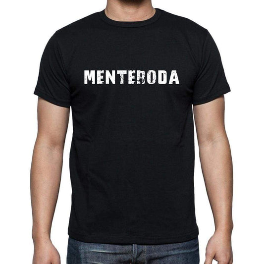 Menteroda Mens Short Sleeve Round Neck T-Shirt 00003 - Casual
