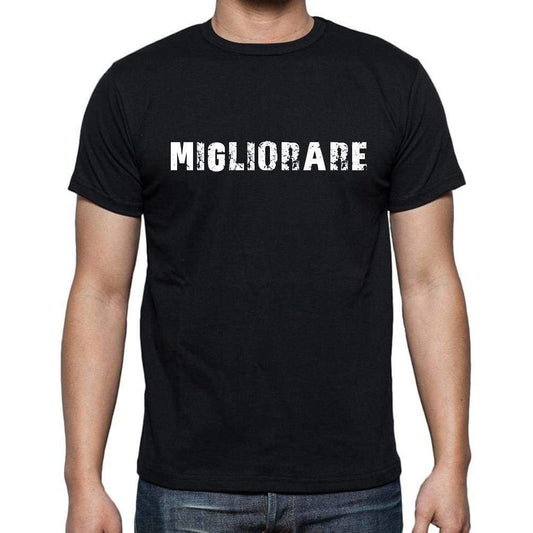 Migliorare Mens Short Sleeve Round Neck T-Shirt 00017 - Casual