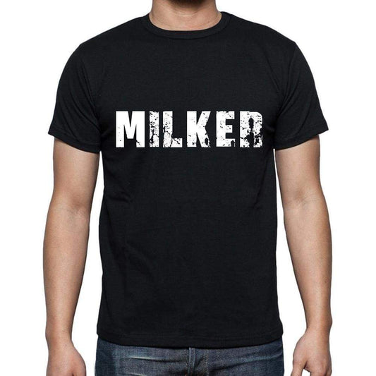 Milker Mens Short Sleeve Round Neck T-Shirt 00004 - Casual