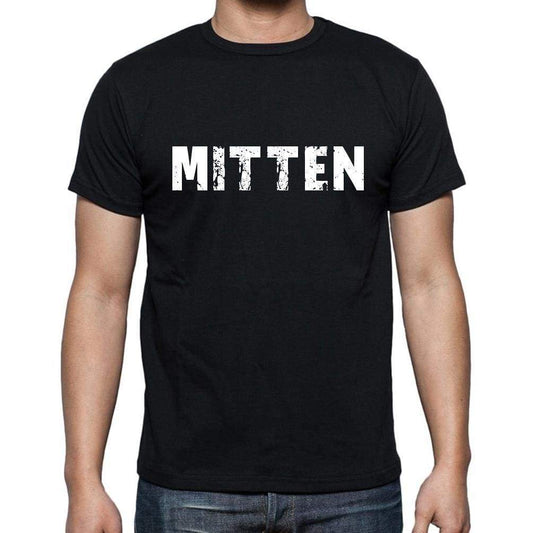 Mitten Mens Short Sleeve Round Neck T-Shirt - Casual