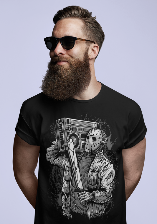 ULTRABASIC T-shirt graphique pour hommes Beatblood Music - Chemise effrayante pour musicien