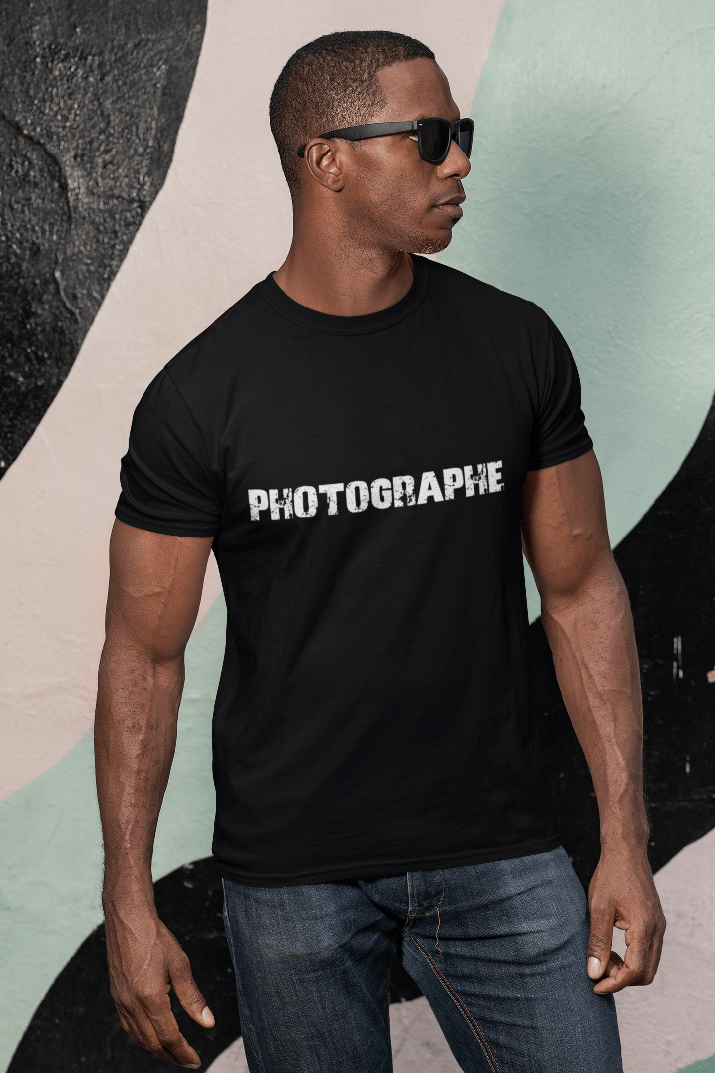 photographe, Dictionnaire français, T-shirt <span>manches courtes</span> <span>col rond</span> <span>Homme</span> 00009