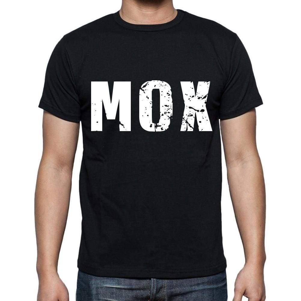 Mox Men T Shirts Short Sleeve T Shirts Men Tee Shirts For Men Cotton Black 3 Letters - Casual