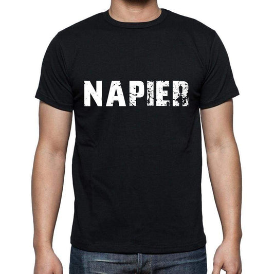 napier ,Men's Short Sleeve Round Neck T-shirt 00004 - Ultrabasic