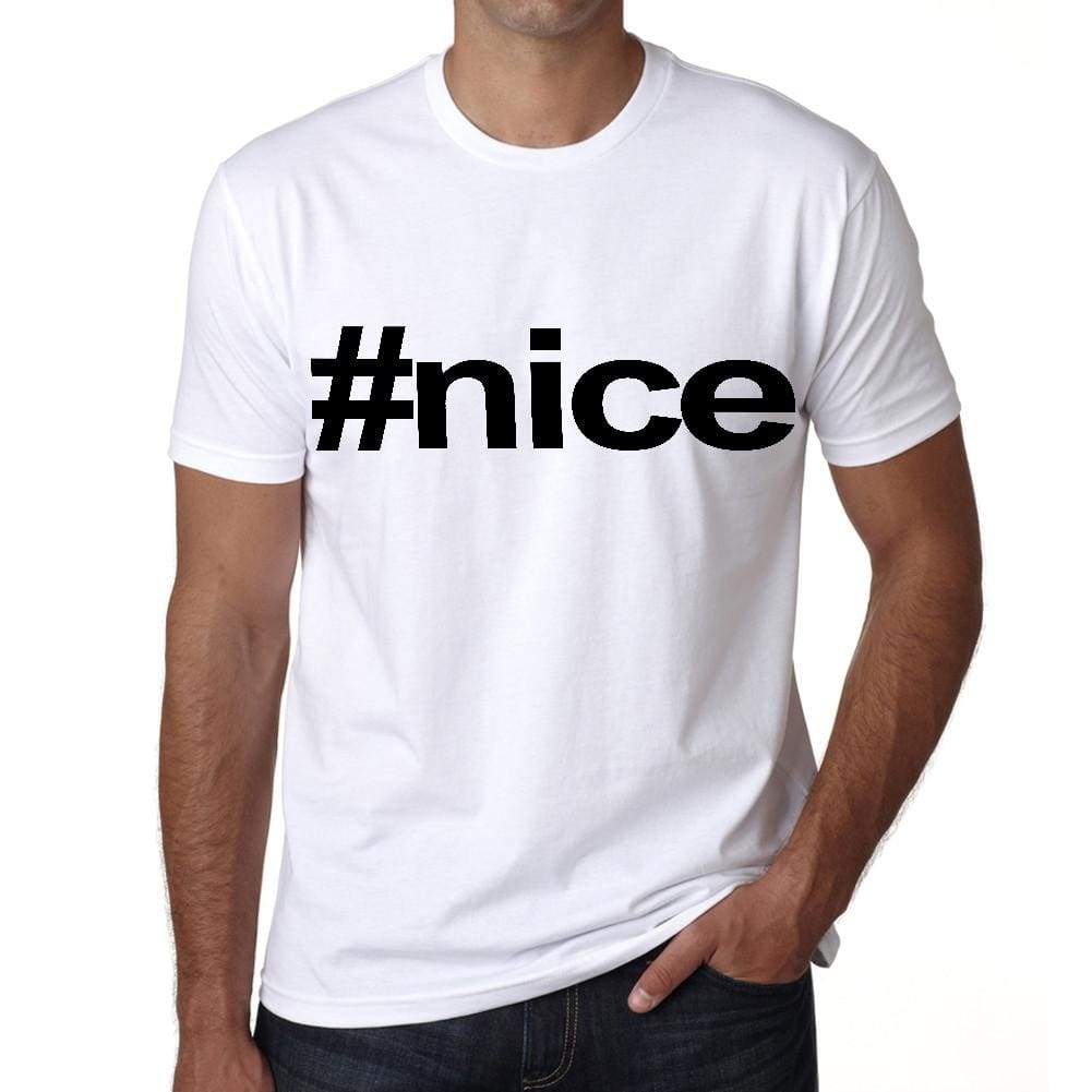 Nice Hashtag Mens Short Sleeve Round Neck T-Shirt 00076