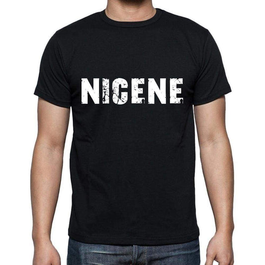 Nicene Mens Short Sleeve Round Neck T-Shirt 00004 - Casual