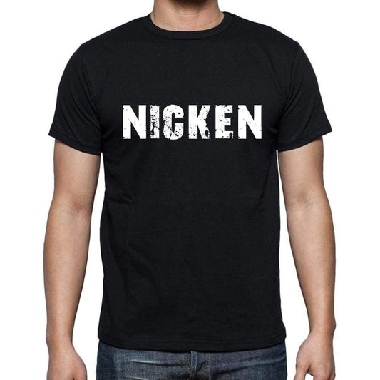 Nicken Mens Short Sleeve Round Neck T-Shirt - Casual
