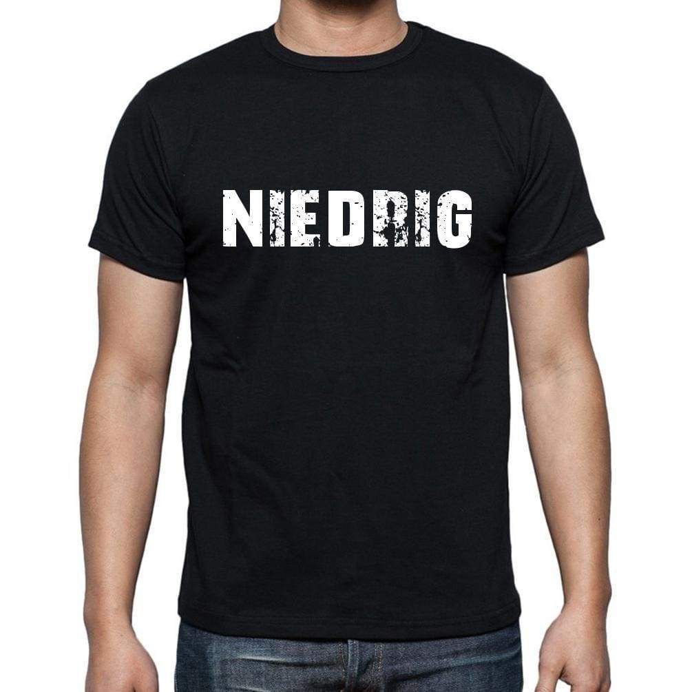 Niedrig Mens Short Sleeve Round Neck T-Shirt - Casual