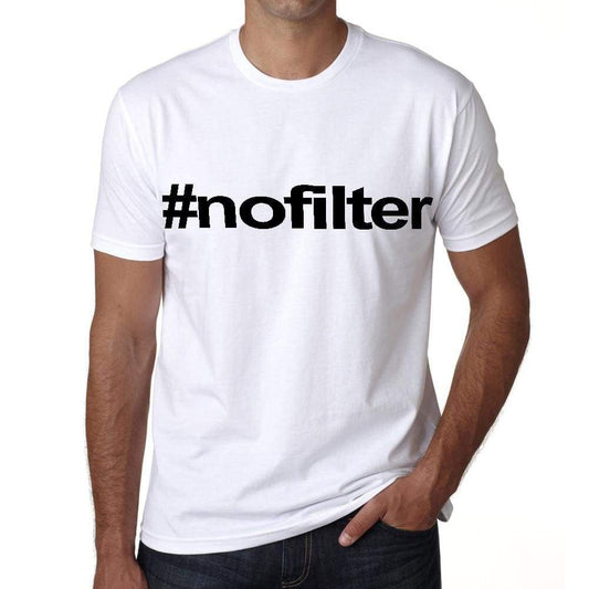 Nofilter Hashtag Mens Short Sleeve Round Neck T-Shirt 00076