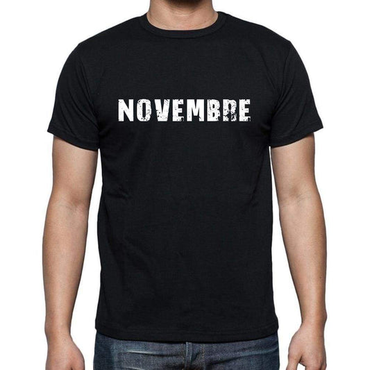 Novembre Mens Short Sleeve Round Neck T-Shirt 00017 - Casual