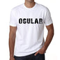 Ocular Mens T Shirt White Birthday Gift 00552 - White / Xs - Casual