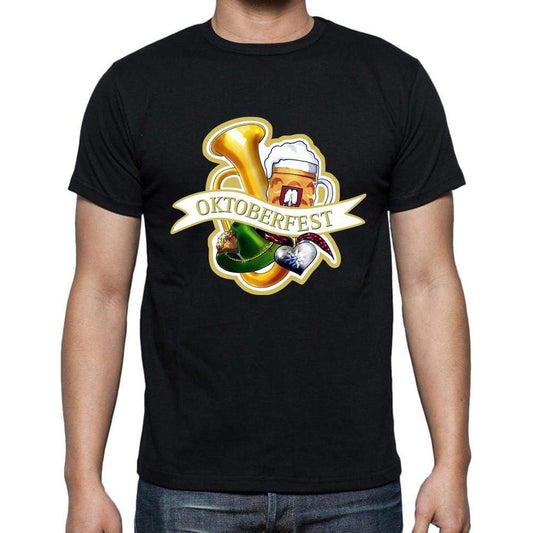 Oktoberfest Oktoberfest T-Shirt Mens Black T-Shirt 100% Cotton 00202